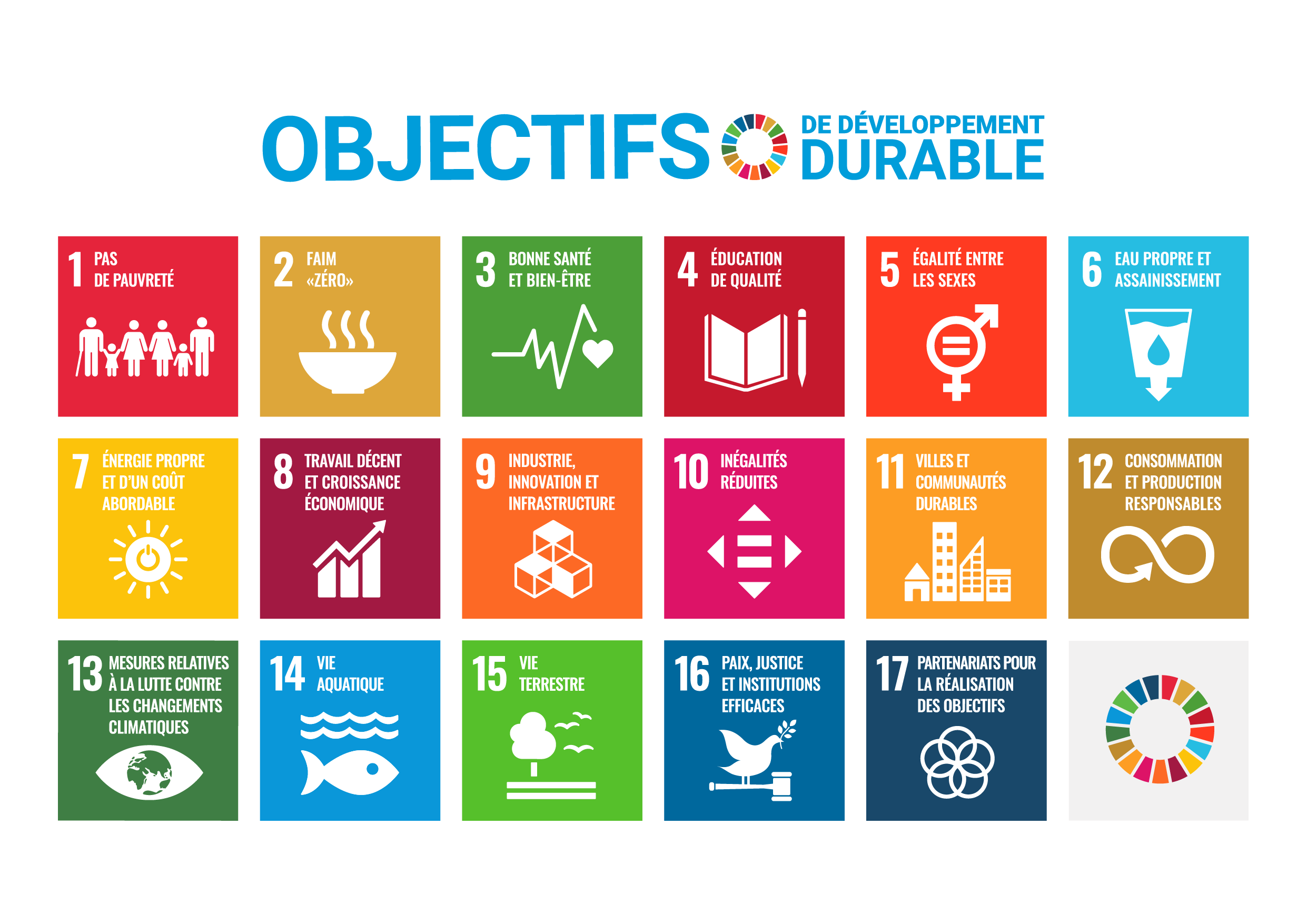 Objectifs de développement durable par l'ONU