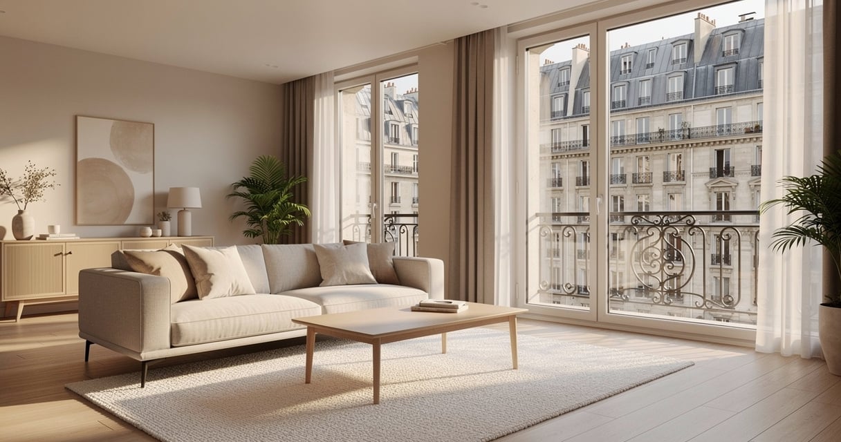 Appartement meublé moderne prêt pour la location en LMNP